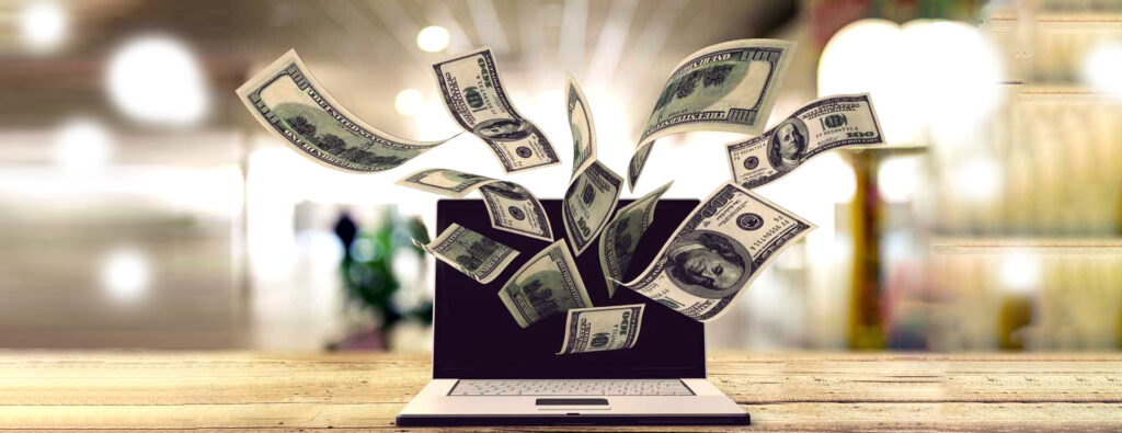 dinheiro na internet