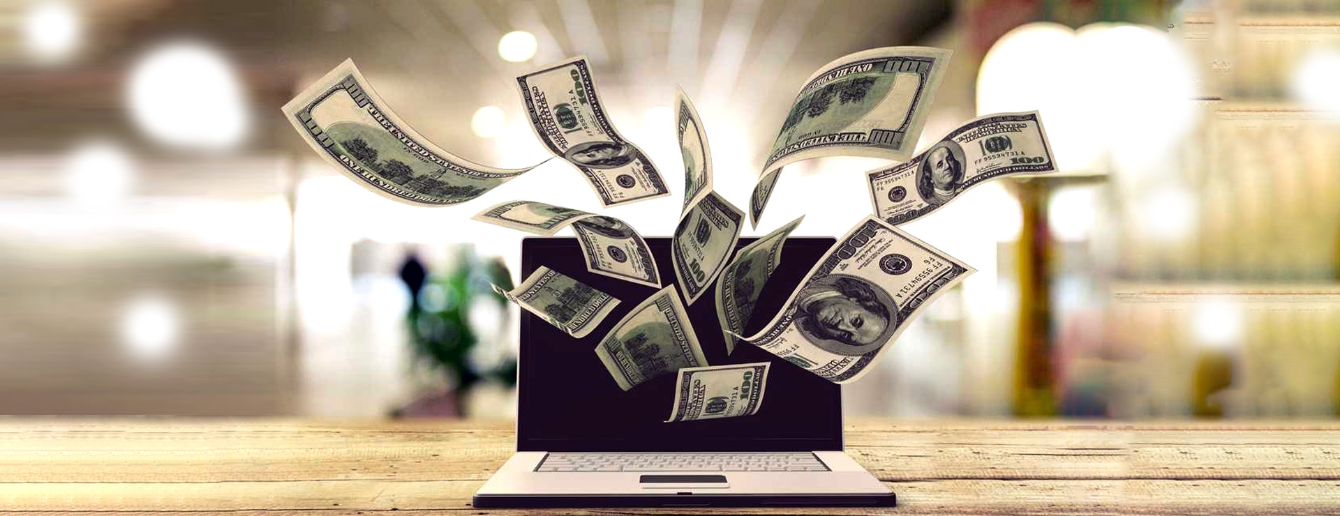 dinheiro na internet